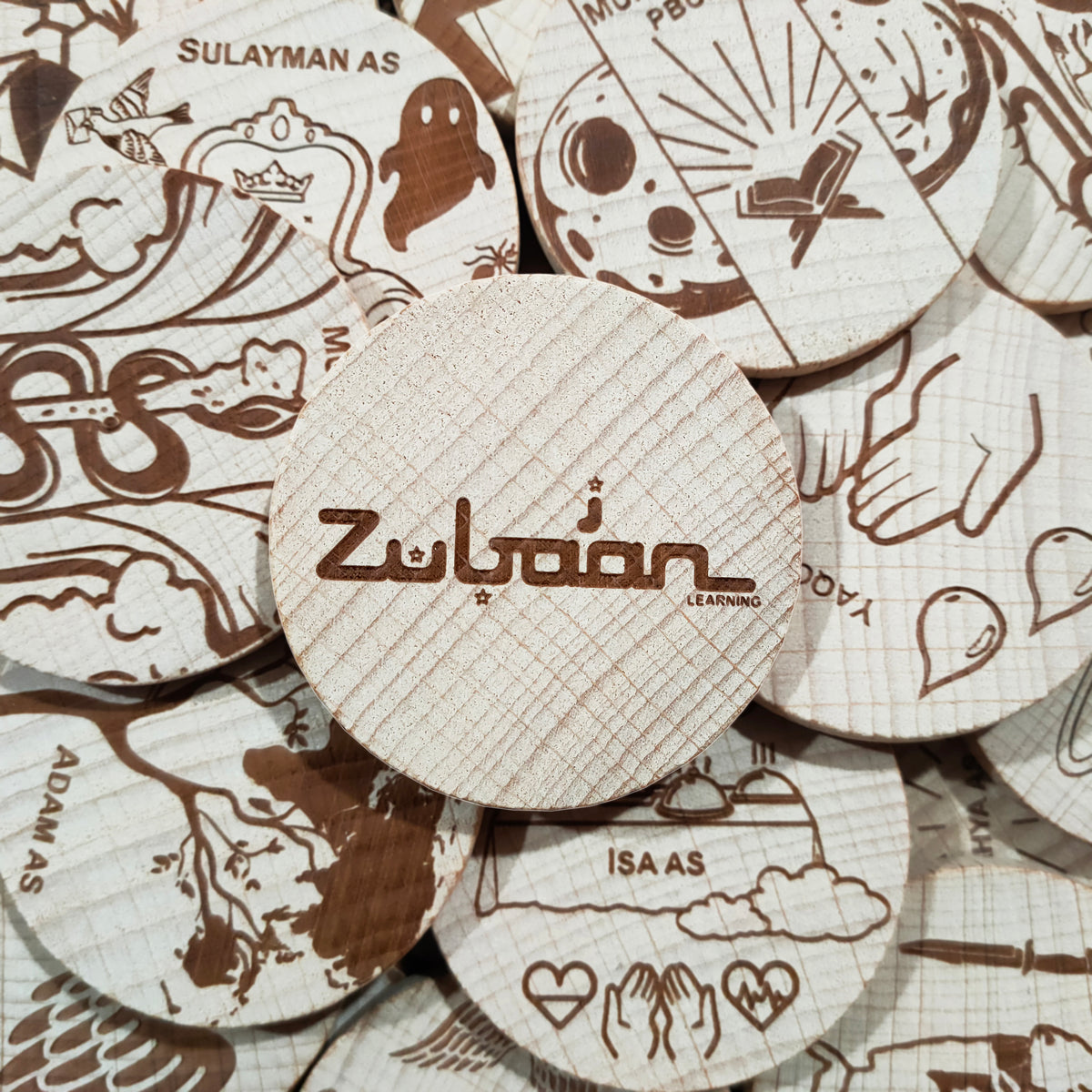 Story Magnets Coins Zubaan Learning logo coin